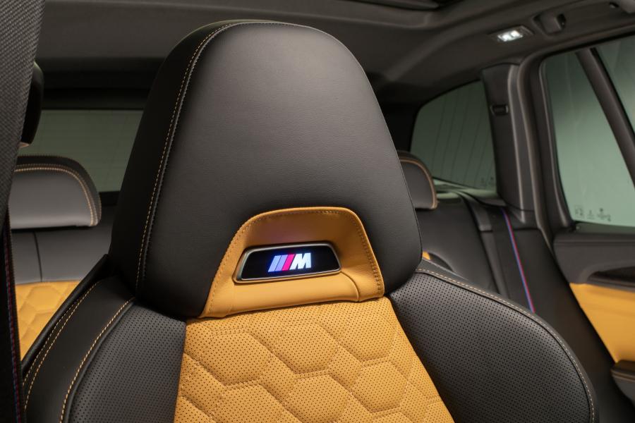 Детали интерьера BMW X3 M Competition (F97) 2019 года  (WW) (фото 77 из 85)